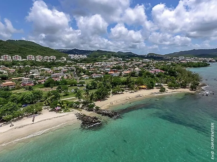 Joli T2 L'Oasis Vue Mer Des Caraibes Proche Des Plages Sainte-Luce Apartmán